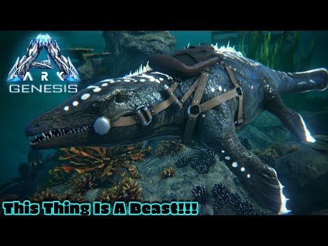 Taming The Monstrous Max Level X -Mosasaurs Ark Genesis Part 20