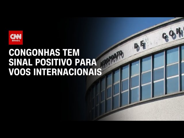 Governo dá parecer para aeroporto de Congonhas receber voos internacionais | LIVE CNN