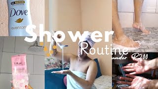 AFFORDABLE Shower Routine | How to Get Glowing EvenTone Skin