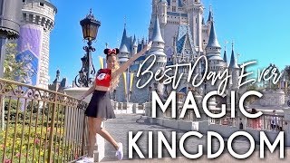 BEST DAY AT MAGIC KINGDOM | Full Tour Plan & Walkthrough