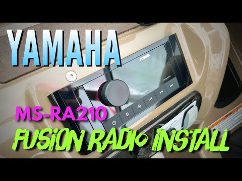 Yamaha Jetboat | Fusion MS-RA210 Radio & MS-ARX70 Install