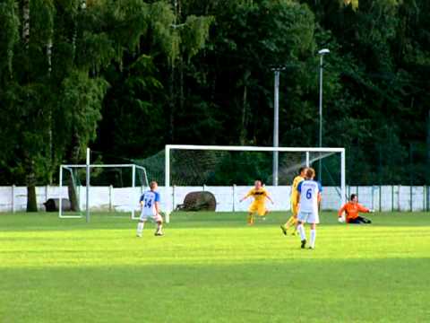 LO Siedlce, 3.09.2011, MKS Mazovia - Naprzód Skórzec 1:1, bramka Halaburdy