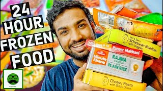 Only Ate Ready to Eat Food for 24 Hours Food Challenge | Frozen Instant Food | Veggie Paaji