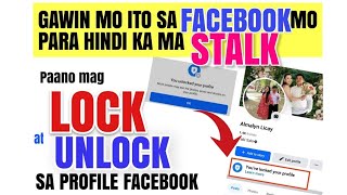 PAANO MAG LOCK NG PROFILE PICTURE  SA FACEBOOK I HOW TO LOCK  FACEBOOK PROFILE 2024 LATEST UPDATE