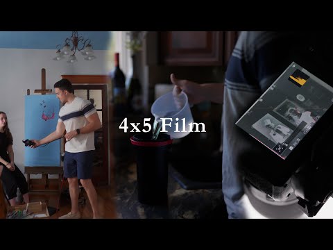 Shooting 4x5 Film - Shoot, Develop and Scan at Home
