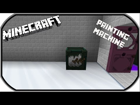 Painting Machine ⭐ Minecraft Ender IO  Tutorial ⭐ Deutsch / German