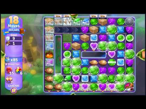 Wonka's World of Candy Level 482 - NO BOOSTERS + FULL STORY 🍫 | SKILLGAMING ✔️