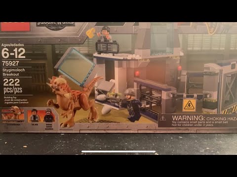 Lego Jurassic world stygimoloch breakout