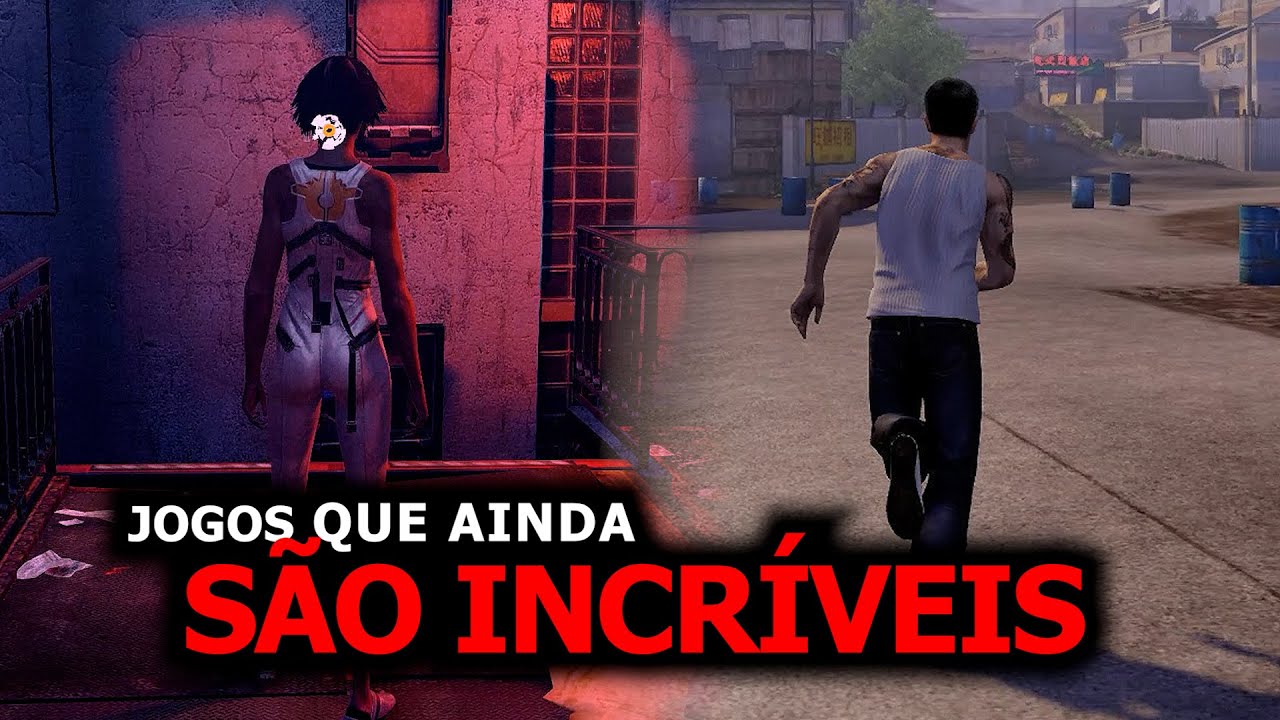 JOGOS que ainda são INCRÍVEIS e merecem ser LEMBRADOS