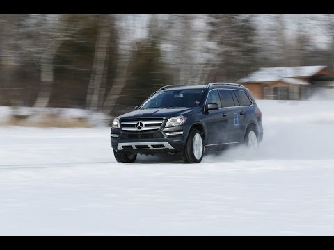 Ice racing in a 2013 Mercedes-Benz GL450 | AROUND THE BLOCK