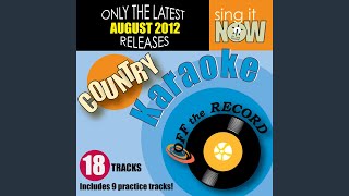 Heart of a Lonely Girl (In the Style of Dierks Bentley) (Karaoke Version with Lead Vocal)