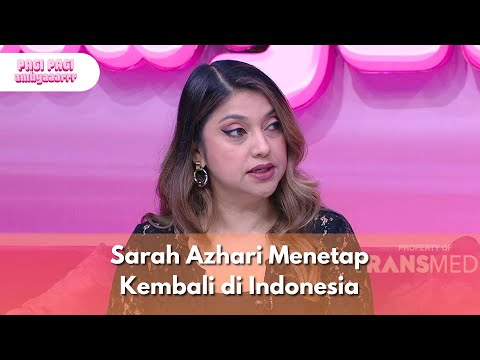 Sarah Azhari Menetap Kembali di Indonesia - PAGI PAGI AMBYAR (29/8/25) P1