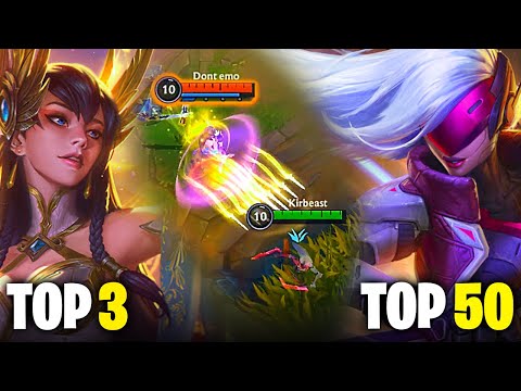 TOP 50 KATARINA vs TOP 3 IRELIA (CRAZY COMEBACK) - Wild Rift