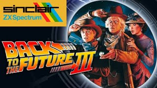 ZX Spectrum BTTF 3 All 4 Levels Longplay - 1991 Classic