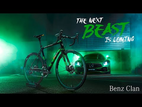 Mercedes-AMG GT R and Rotwild R.S2 bicycle 🚴 (4K)