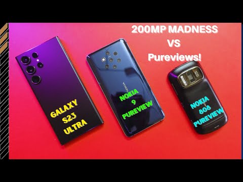 S23 Ultra 200 MP Madness vs Pureview devices! You better keep the Nokia 9 Pureview....
