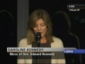 Edward Kennedy Memorial Service - Caroline.