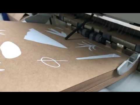 YouTube video about: How to print white on kraft paper?