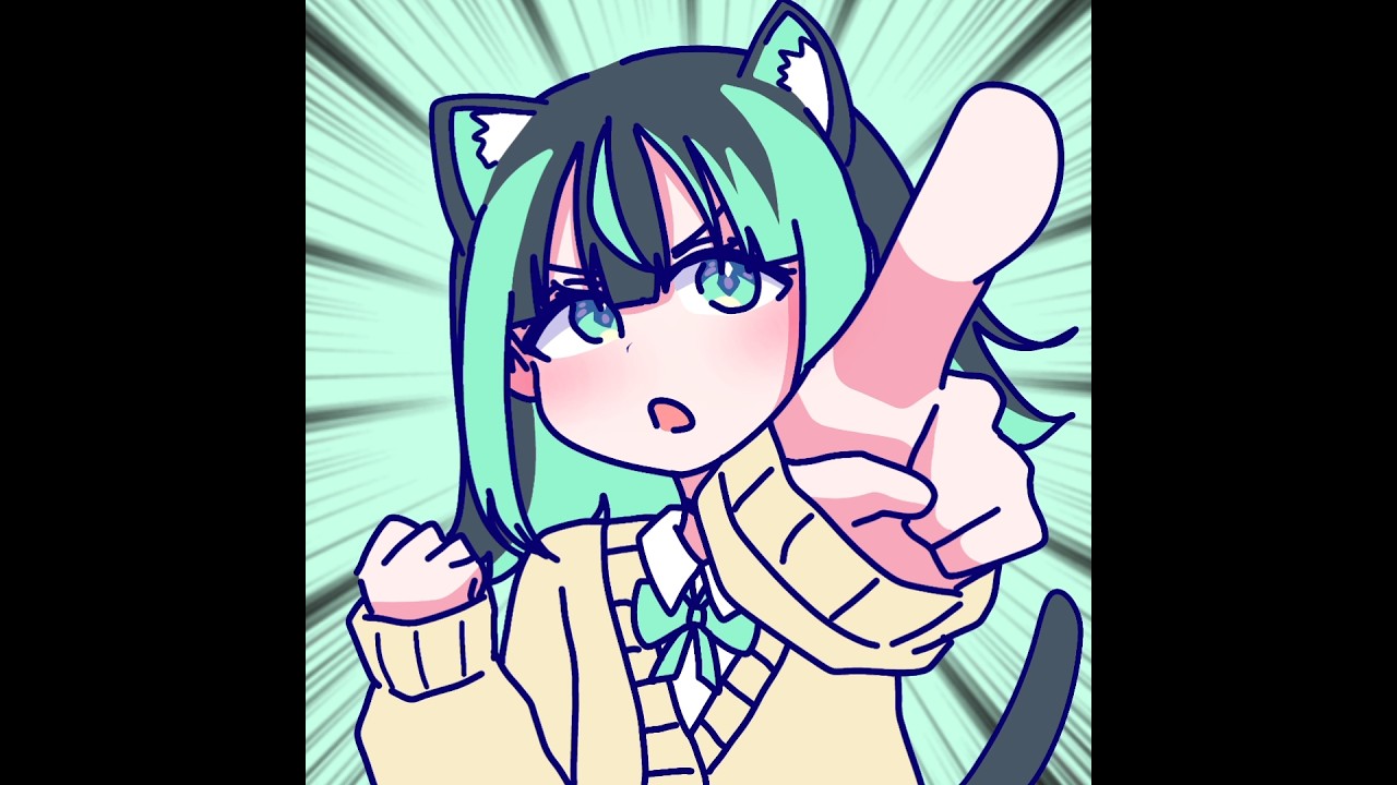 絵を反転させても違和感がないのか検証してみた！ #イラスト