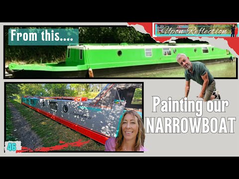 Toughest Challenge Yet: Painting our Narrowboat! Ep45