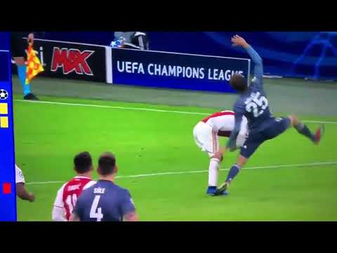 Thomas Muller red card against Ajax (3-3) 12.12.18