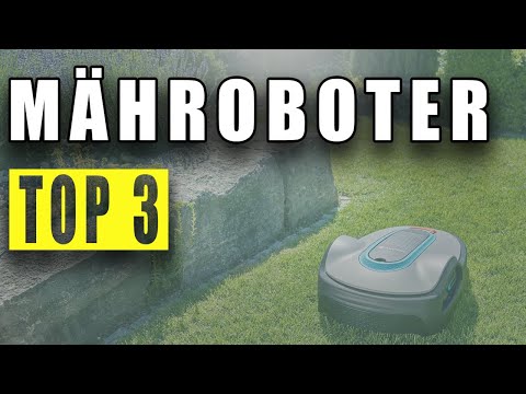 TOP 3: BESTER MÄHROBOTER 2021! Günstiger und Bester Rasenmäher Roboter!