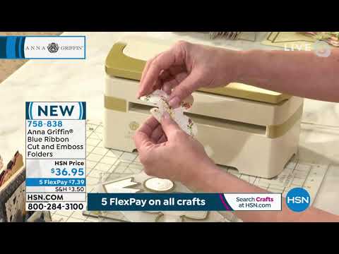 Anna Griffin Blue Ribbon Cut and Emboss Folders