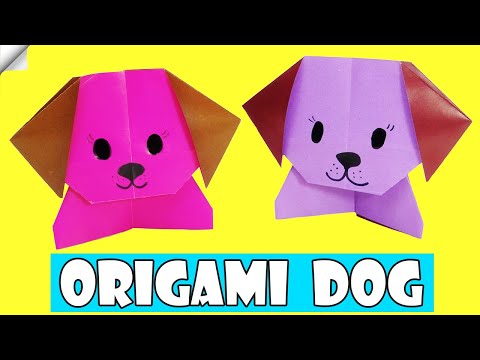 Origami FOX DIY Paper crafts Easy origami toys