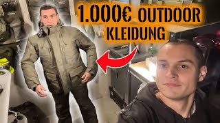 1.000 EURO OUTDOOR Kleidung UNBOXING im BUNKER | Survival Mattin