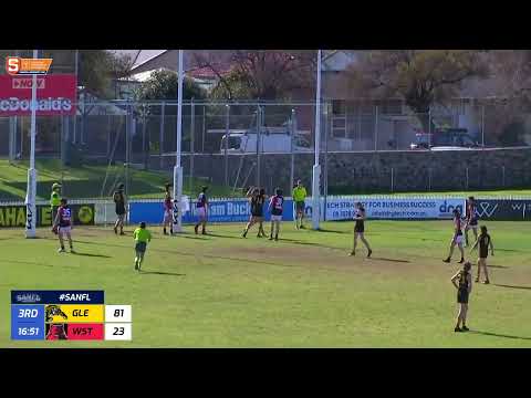 Glenelg's Brock Summerhayes kicks 9 goals - Rd 15 U16 Torrens Uni Cup