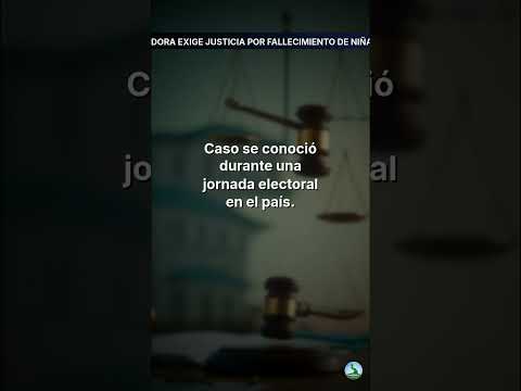 Senadora exige justicia por fallecimiento de niña en Sucre