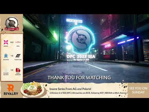 [ENG] Polaris vs Army Geniuses | 2023 SEA DPC Division II Winter Tour | Day 8