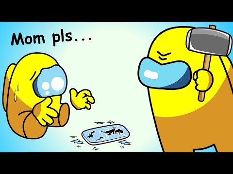 Mom Broke My iPhone 14 Pro : Among Us But Mama is Angry Season 20 - Part 1 | Among Us Family