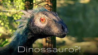 Afinal, Qual Era A Cor Das PENAS DOS DINOSSAUROS? | Através Dos Fatos