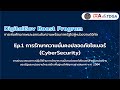 DigitalGov Boost Program I ep.1 การรักษาความมั่นคงปลอดภัยไซเบอร์ (CyberSecurity)