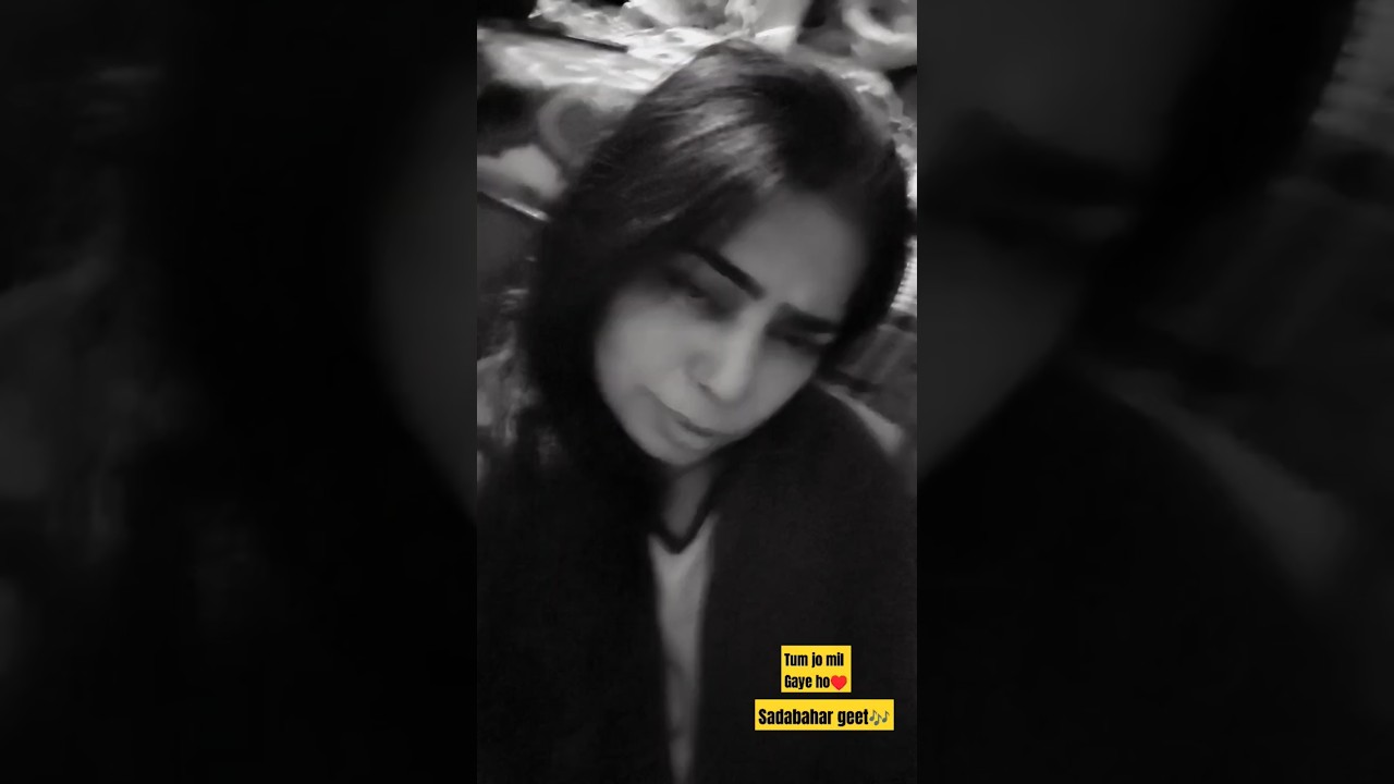 Tum Jo Mil Gaye Ho ♥️ #shorts #evergreen #hit #old #hindisong #lataji #mohammadrafi #whatsapp #yt