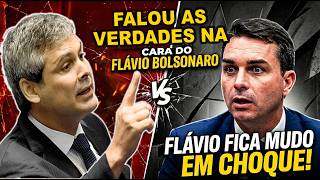 Flávio bancou o machão, mas as mentiras sobre Vorcaro foram jogadas em sua cara #bancomaster