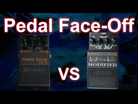 Pedal Face-Off – Boss Metalzone MT-2 vs Anarchy Audio Modified MT-2 comparison