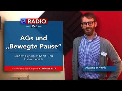 AGs und Bewegte Pause - Alexander Munk im Interview