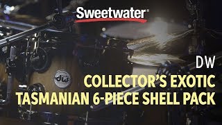 Video thumbnail for DW Collector's Exotic Tasmanian 6-piece Shell Pack Review by Sweetwater