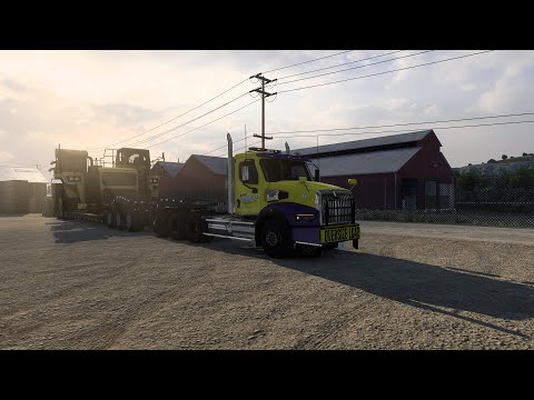 Mining Truck 75 Tons Special Transport - American Truck Simulator  S5 ep 7