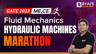 Hydraulic Machines in Fluid Mechanics Marathon | GATE 2023 Civil (CE) / Mechanical (ME) Exam