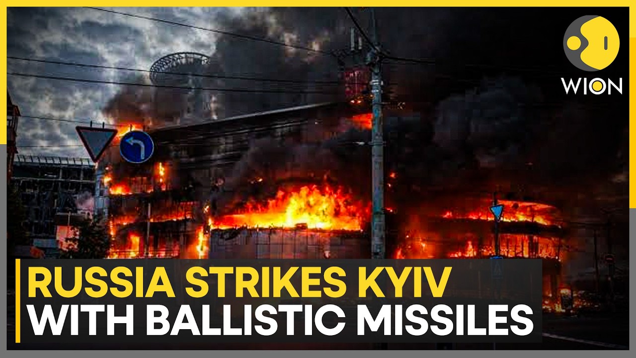 Russia-Ukraine War: 2 Injured in Kyiv After Ballistic Missile  Attack | WION