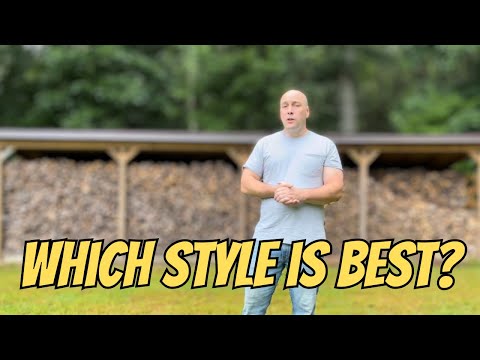 The BEST style WOODSHED for your FIREWOOD!!! #firewood