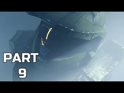 HALO INFINITE CAMPAIGN GAMEPLAY WALKTHROUGH PART 9( THE COMMAND SPIRE)