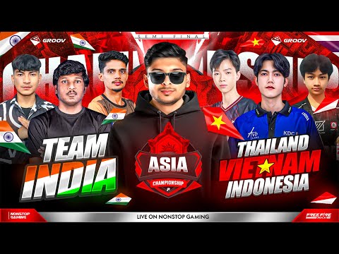 ASIA CHAMPIONSHIP INT SEMI FINAL DAY-2 🔥🥶 || NG NXT GODL 🇮🇳, WAG 🇻🇳, AVD 🇹🇭, FLASH 🇻🇳 #nonstopgaming