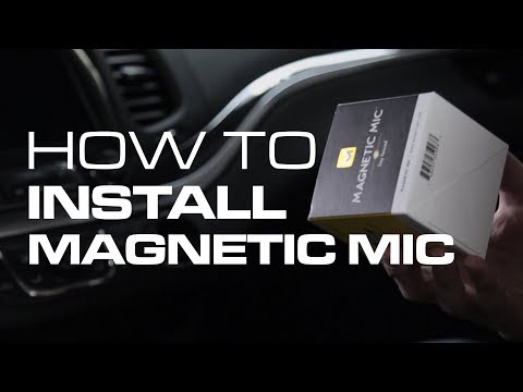 Magnetic Mic Conversion Kit: UBL Shows How to Install a Magnetic Mic