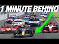 Can An F1 Car Pass These Cars Starting 1 MINUTE BEHIND