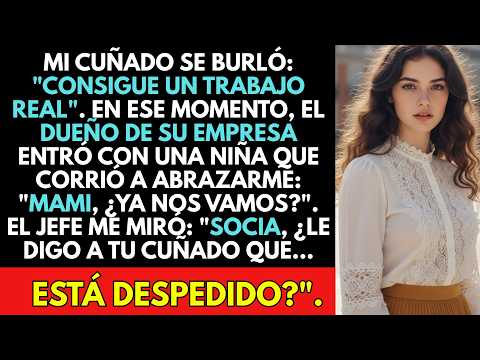 Se Rio: "Eres Una Desempleada". El JEFE De Su Esposo Entró Con Su Hija: "Presidenta, ¿Firmamos El...