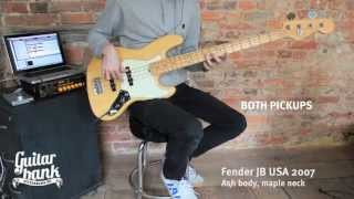 Video thumbnail for Fender jazz bass comparison USA vs MIM vs MIJ by Jack Mono
